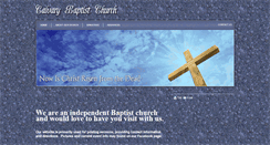 Desktop Screenshot of calvarybaptistsigonella.com